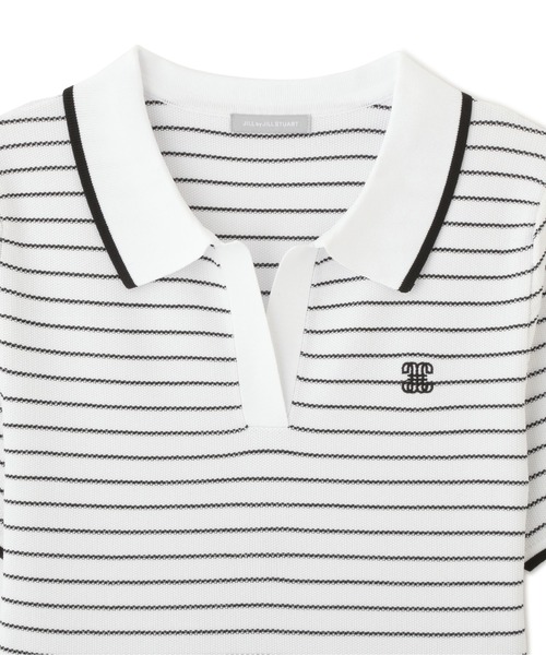 JILL by JILL STUART（ジルバイジルスチュアート）の「◇半袖ポロシャツワンピース（ワンピース・レディース・ブルー/ホワイト系その他/ネイビー・FREE）」の10枚目の写真