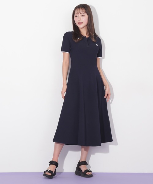 JILL by JILL STUART（ジルバイジルスチュアート）の「◇半袖ポロシャツワンピース（ワンピース・レディース・ブルー/ホワイト系その他/ネイビー・FREE）」の22枚目の写真