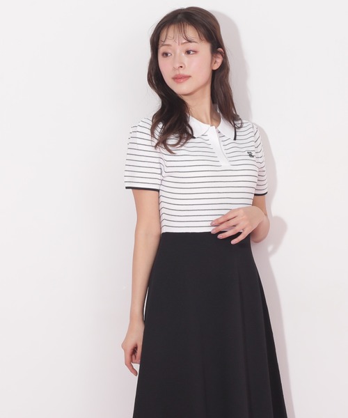 JILL by JILL STUART（ジルバイジルスチュアート）の「◇半袖ポロシャツワンピース（ワンピース・レディース・ブルー/ホワイト系その他/ネイビー・FREE）」の21枚目の写真