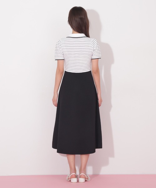 JILL by JILL STUART（ジルバイジルスチュアート）の「◇半袖ポロシャツワンピース（ワンピース・レディース・ブルー/ホワイト系その他/ネイビー・FREE）」の18枚目の写真