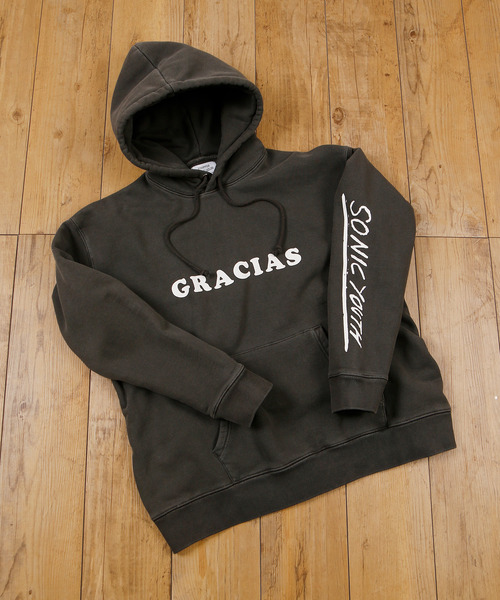 Insonnia PROJECTS(インソニアプロジェクト)の「Insonnia Projects インソニアプロジェクツ / MK BUNNY HOODIE ソニックユースエムケーバニーパーカー バックプリントビッグシルエットフーディー / IP-SY-025(パーカー・メンズ・ホワイト/ブラック・1/2/3)」の5枚目の写真