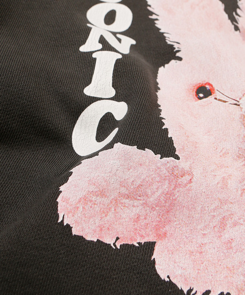 Insonnia PROJECTS(インソニアプロジェクト)の「Insonnia Projects インソニアプロジェクツ / MK BUNNY HOODIE ソニックユースエムケーバニーパーカー バックプリントビッグシルエットフーディー / IP-SY-025(パーカー・メンズ・ホワイト/ブラック・1/2/3)」の15枚目の写真