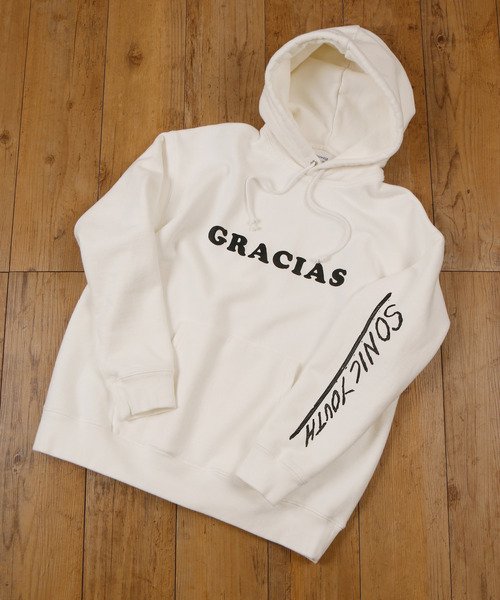 Insonnia PROJECTS(インソニアプロジェクト)の「Insonnia Projects インソニアプロジェクツ / MK BUNNY HOODIE ソニックユースエムケーバニーパーカー バックプリントビッグシルエットフーディー / IP-SY-025(パーカー・メンズ・ホワイト/ブラック・1/2/3)」の17枚目の写真