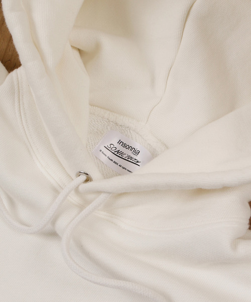Insonnia PROJECTS(インソニアプロジェクト)の「Insonnia Projects インソニアプロジェクツ / MK BUNNY HOODIE ソニックユースエムケーバニーパーカー バックプリントビッグシルエットフーディー / IP-SY-025(パーカー・メンズ・ホワイト/ブラック・1/2/3)」の18枚目の写真
