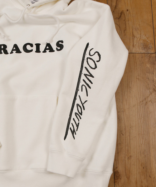 Insonnia PROJECTS(インソニアプロジェクト)の「Insonnia Projects インソニアプロジェクツ / MK BUNNY HOODIE ソニックユースエムケーバニーパーカー バックプリントビッグシルエットフーディー / IP-SY-025(パーカー・メンズ・ホワイト/ブラック・1/2/3)」の19枚目の写真