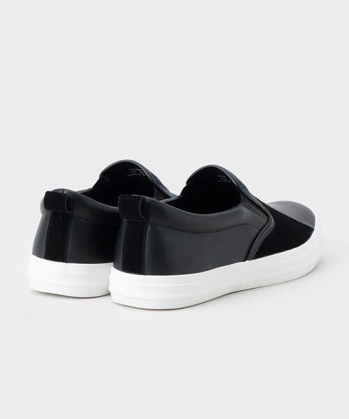 THE SHOP TK （ザ ショップ ティーケー ）の「パネル切替スリッポン（その他シューズ・メンズ・ホワイト系7/ブラック系4/ネイビー系4・55/65/75）」の6枚目の写真