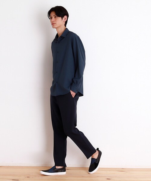 THE SHOP TK （ザ ショップ ティーケー ）の「パネル切替スリッポン（その他シューズ・メンズ・ホワイト系7/ブラック系4/ネイビー系4・55/65/75）」の9枚目の写真