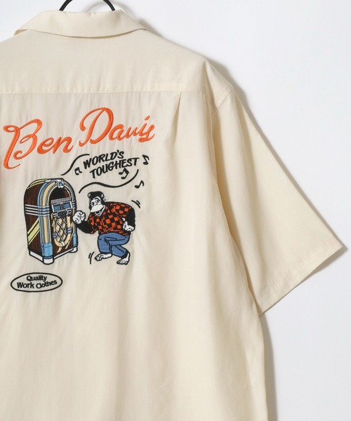 セール】BEN DAVIS/ベンデイビス JUKEBOX OC SS SHIRT/オーバー