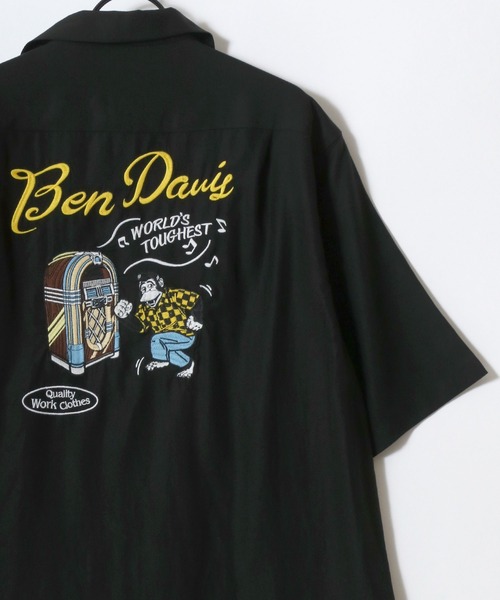セール】BEN DAVIS/ベンデイビス JUKEBOX OC SS SHIRT/オーバー