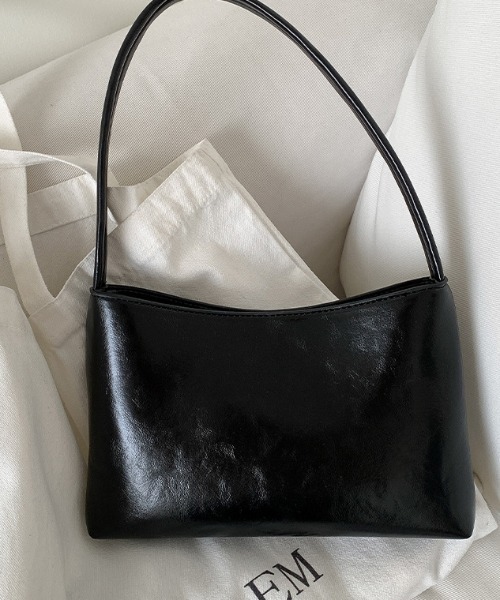 LAC-VERT(ラック・ヴェール)の「スクエアフェイクレザーハンドバッグ(ハンドバッグ・レディース・シルバー/ブラック/ホワイト/レッド・FREE)」の11枚目の写真