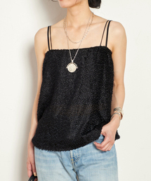 【ST.AGNI/セントアグニ】Feathered Cami