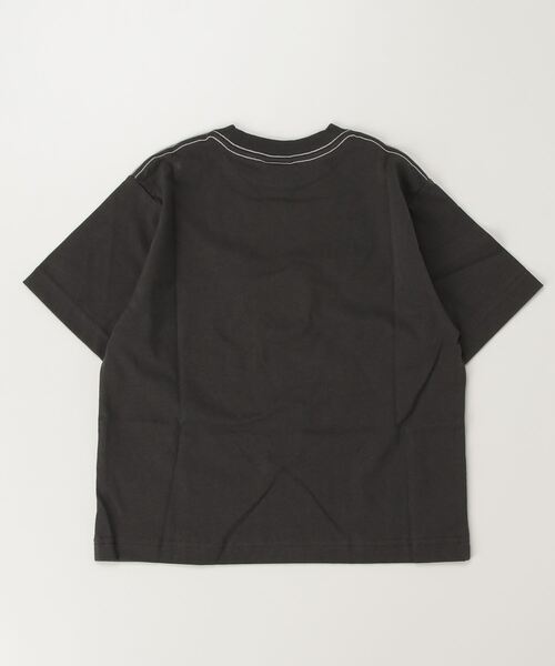 Champion(チャンピオン)の「チャンピオン チャンピオン 半袖Tシャツ_Champion SHORT SLEEVE T-SHIRT(Tシャツ/カットソー・キッズ・アイボリー/ブラック・100cm/110cm/120cm/130cm/140cm)」の4枚目の写真