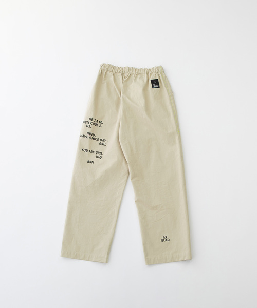 セール】ロゴプリントチノパンツ（チノパンツ）｜nop de nod