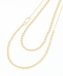 studio CLIP | 2セットボール×チェーンネックレス(ネックレス)