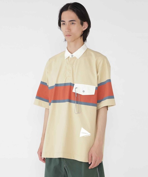 and wander tech ロングスリーブ　シャツ 楽天市場】and wander アンドワンダーtech long sleeve band