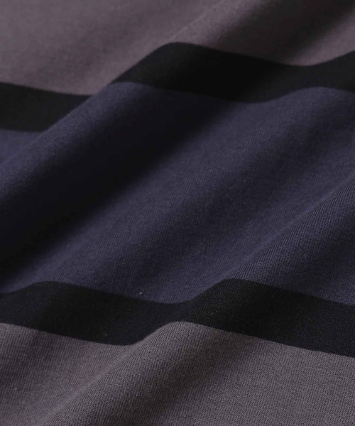 and wander（アンドワンダー）の「TECH RUGBY SHIRT｜テックラグビーシャツ UNISEX（シャツ/ブラウス・メンズ・イエロー/チャコール・XL/M/XXL/L/S/XS）」の8枚目の写真