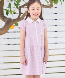 CHOPIN▶︎150cm ボリュームストライプワンピースアンサンブル CHOPIN 女の子 子供服 アンサンブルワンピース スーツ4点セット