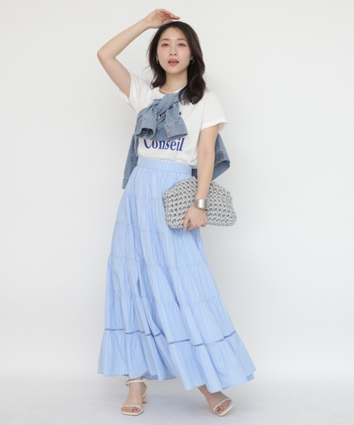 ♡ロゴプリントTシャツ　Apuweiser-riche ♡ 未使用 未使用美品ロゴプリントTシャツApuweiser-riche