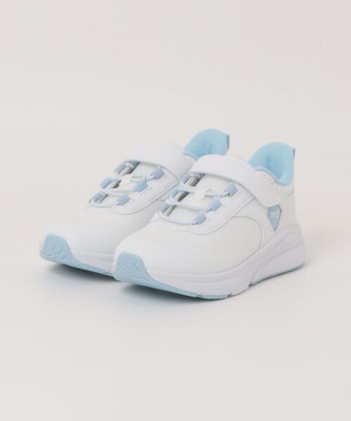 NUOVO(ヌオーヴォ)の「NUOVO ヌオーヴォ 19-24(H) JULIA ジュリア N9377J WHITE(スニーカー・キッズ・ホワイト・19.5/19/24.0cm/23.5/23.0cm/22.5/22.0cm/21.5/21/20.5/20)」の1枚目の写真
