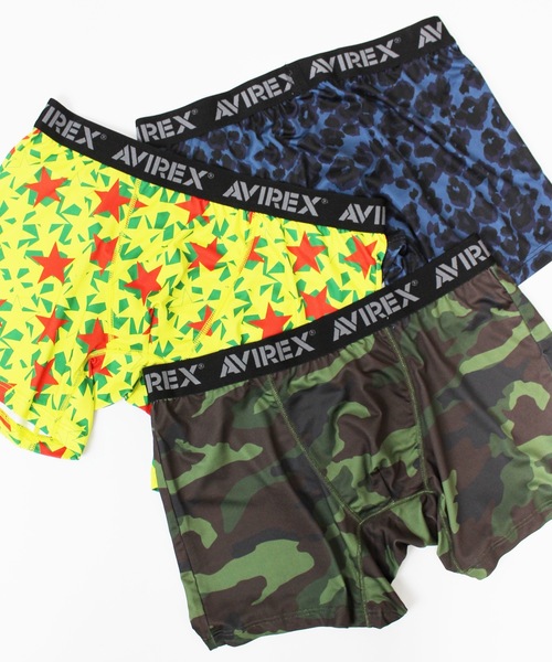 AVIREX(アヴィレックス)の「AVIREX / ボクサーパンツ(ボクサーパンツ・メンズ・グリーン/イエロー/ブルー・MEDIUM/LARGE/X-LARGE)」の11枚目の写真