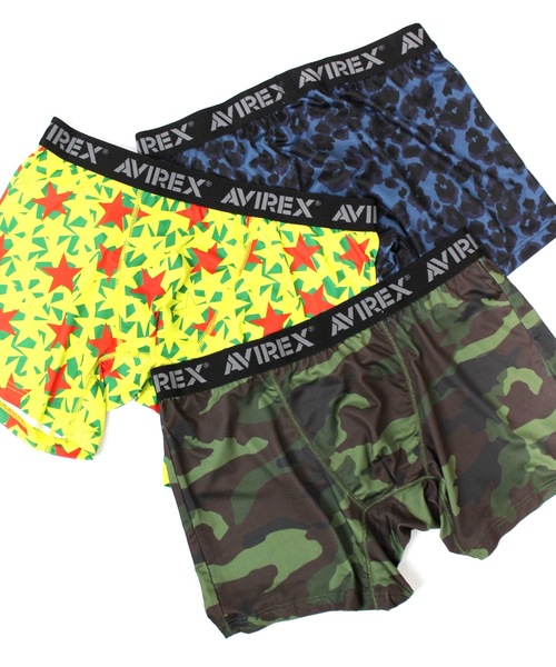 AVIREX(アヴィレックス)の「AVIREX / ボクサーパンツ(ボクサーパンツ・メンズ・グリーン/イエロー/ブルー・MEDIUM/LARGE/X-LARGE)」の5枚目の写真
