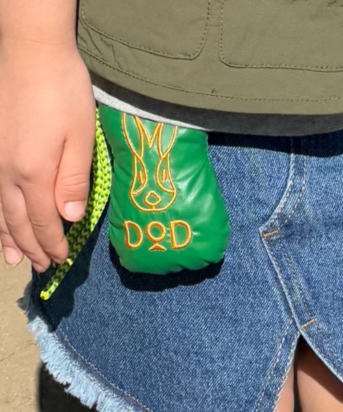 DOD（ディーオーディー）の「【DOD別注】ドキドキにぎりもち（キーホルダー・レディース・グリーン/シルバー・ONE SIZE）」の8枚目の写真