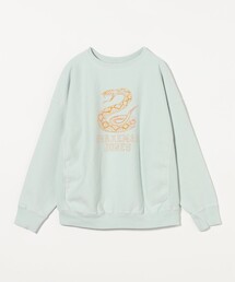 【BOW WOW】USN SEEBEES SWEATSHIRTS AGING US NAVY SEALAB HOODIE AGING | BOW WOW(バウワウ) / トップス