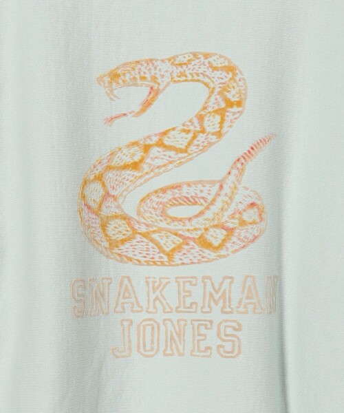 BOW WOW(バウワウ)の「<BOWWOW> SNAKEMAN JONES スウェットシャツ(スウェット・メンズ・ライトブルー・L/M)」の6枚目の写真