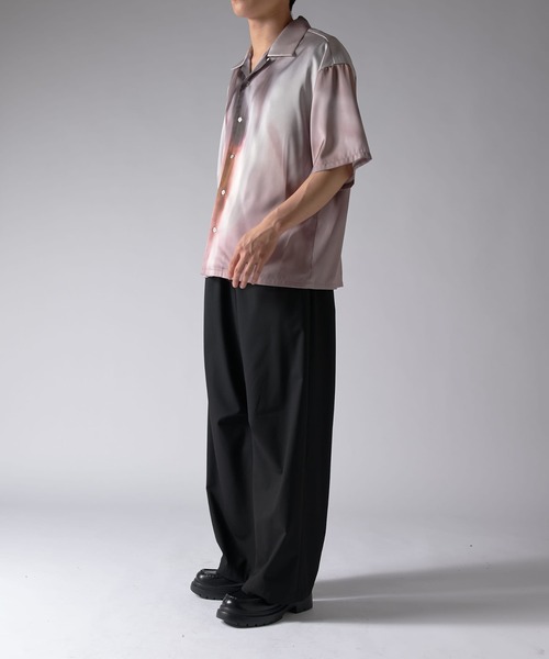 Lui's（ルイス）の「ニュアンスプリントシャツ（シャツ/ブラウス・メンズ・オフホワイト/ダークブラウン・S/M）」の17枚目の写真