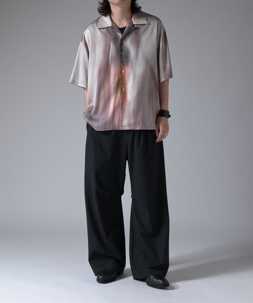 Lui's（ルイス）の「ニュアンスプリントシャツ（シャツ/ブラウス・メンズ・オフホワイト/ダークブラウン・S/M）」の20枚目の写真