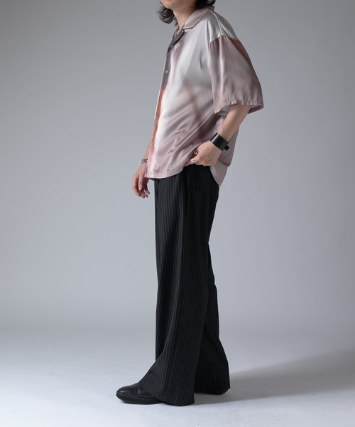 Lui's（ルイス）の「ニュアンスプリントシャツ（シャツ/ブラウス・メンズ・オフホワイト/ダークブラウン・S/M）」の22枚目の写真