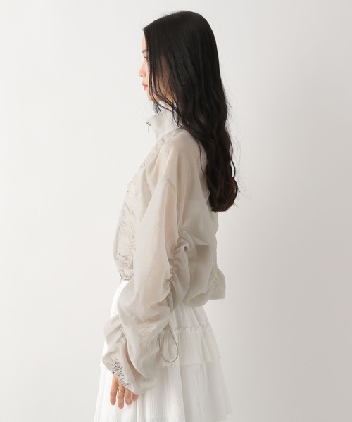 Heather（ヘザー）の「シャーリングシアーブルゾン 452626