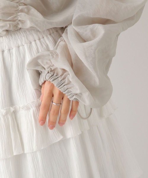 Heather（ヘザー）の「シャーリングシアーブルゾン　452626（ブルゾン・レディース・アイボリー/グレー/ブラック・FREE）」の14枚目の写真