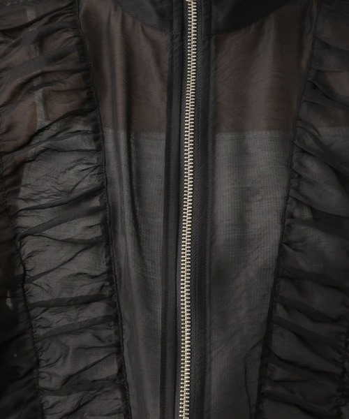 Heather（ヘザー）の「シャーリングシアーブルゾン　452626（ブルゾン・レディース・アイボリー/グレー/ブラック・FREE）」の20枚目の写真