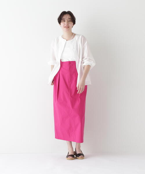 UNIVERSAL OVERALL（ユニバーサルオーバーオール）の「◆【UNIVERSAL OVER ALLコラボ】スカート（スカート・レディース・ピンク/ベージュ・SMALL/MEDIUM）」の19枚目の写真