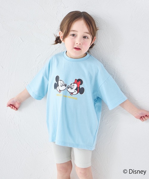 pairmanon(ペアマノン)の「【Disney】【ディズニー】キャラクタープリント 半袖Tシャツ(Tシャツ/カットソー・キッズ・ホワイト/ピンク/ブルー/ブラック・100/110/120/130/140/80/90)」の18枚目の写真