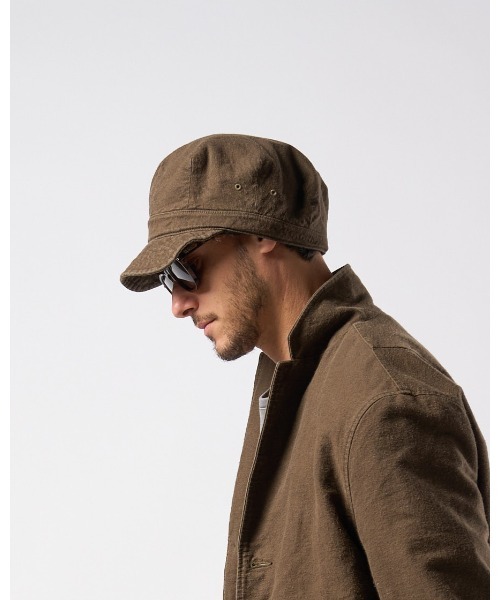 wjk（ダヴルジェイケイ）の「vintage work cap（キャップ・メンズ・チャコールグレー/ダークカーキ/ブラック・FREE）」の6枚目の写真