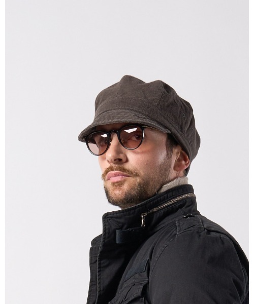 wjk（ダヴルジェイケイ）の「vintage work cap（キャップ・メンズ・チャコールグレー/ダークカーキ/ブラック・FREE）」の19枚目の写真