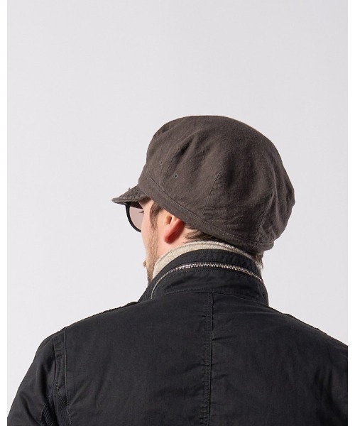 wjk（ダヴルジェイケイ）の「vintage work cap（キャップ・メンズ・チャコールグレー/ダークカーキ/ブラック・FREE）」の20枚目の写真