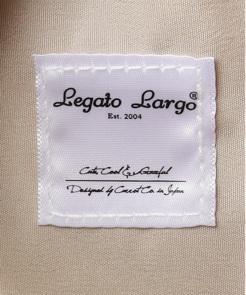 Legato Largo(レガートラルゴ)の「Legato Largo コロリー ミニショルダー(ショルダーバッグ・レディース・シルバー/グレイッシュベージュ/ライム/ブラック/コーラルピンク・FREE)」の6枚目の写真