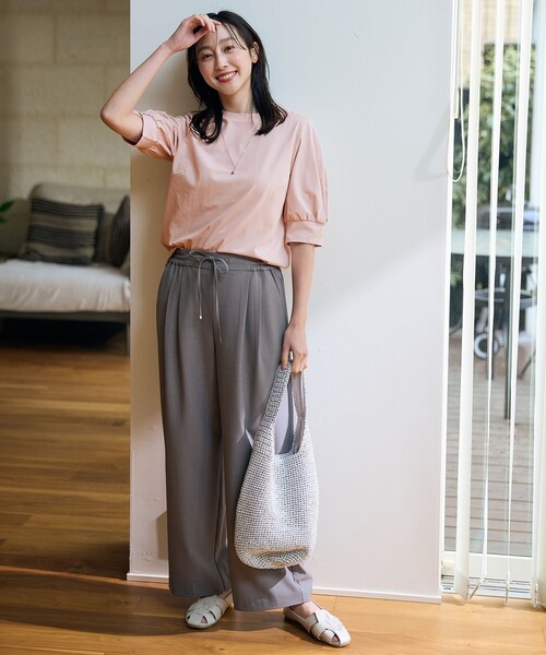 ANY（エニィ）の「雑材トートバッグ（ショルダーバッグ・レディース・ブラック系/シルバー系・F）」の8枚目の写真