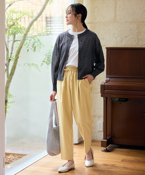 ANY（エニィ）の「雑材トートバッグ（ショルダーバッグ・レディース・ブラック系/シルバー系・F）」の9枚目の写真