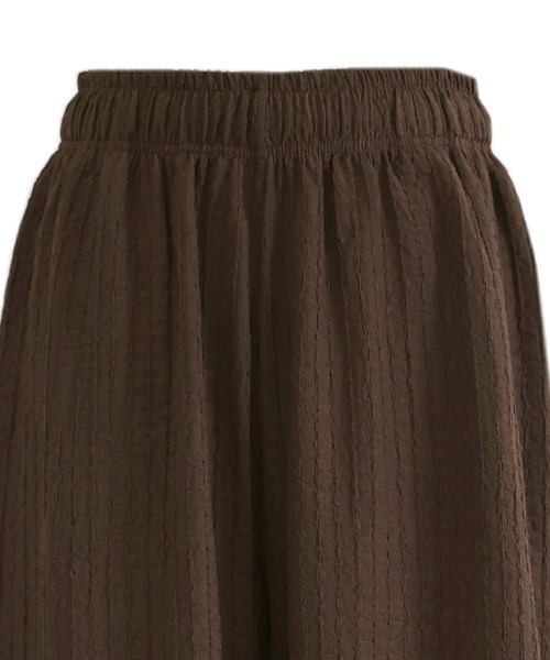 select MOCA(セレクトモカ)の「エンブロイダリーイージーパンツ(その他パンツ・レディース・ブラウン/ブラック・FREE)」の5枚目の写真