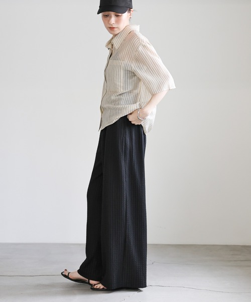 select MOCA(セレクトモカ)の「エンブロイダリーイージーパンツ(その他パンツ・レディース・ブラウン/ブラック・FREE)」の19枚目の写真