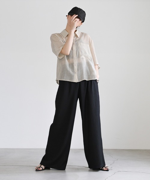 select MOCA(セレクトモカ)の「エンブロイダリーイージーパンツ(その他パンツ・レディース・ブラウン/ブラック・FREE)」の20枚目の写真