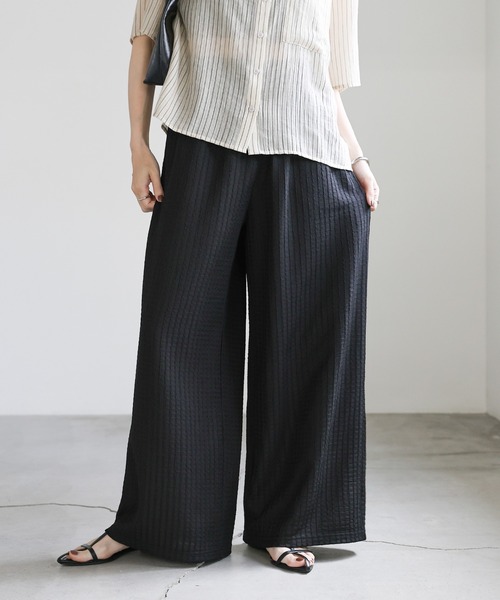 select MOCA(セレクトモカ)の「エンブロイダリーイージーパンツ(その他パンツ・レディース・ブラウン/ブラック・FREE)」の11枚目の写真