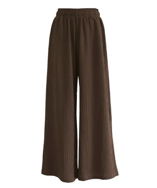 select MOCA(セレクトモカ)の「エンブロイダリーイージーパンツ(その他パンツ・レディース・ブラウン/ブラック・FREE)」の13枚目の写真