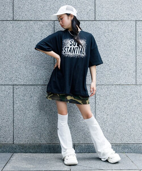 algy（アルジー）の「カーゴ台形スカパン（スカート・キッズ・カーキ/サックスブルー/ブラック/ベージュ・XX-SMALL/X-SMALL/MEDIUM/SMALL）」の8枚目の写真