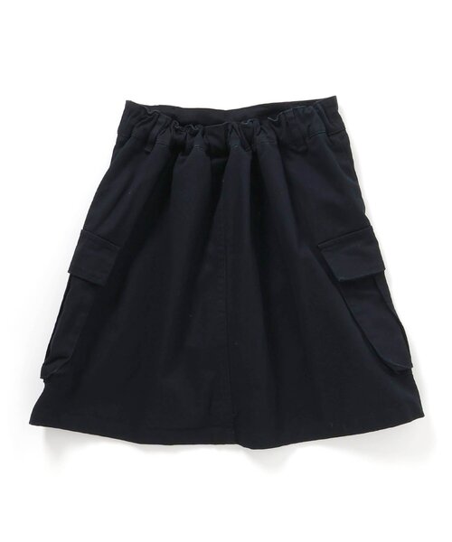 algy（アルジー）の「カーゴ台形スカパン（スカート・キッズ・カーキ/サックスブルー/ブラック/ベージュ・XX-SMALL/X-SMALL/MEDIUM/SMALL）」の19枚目の写真