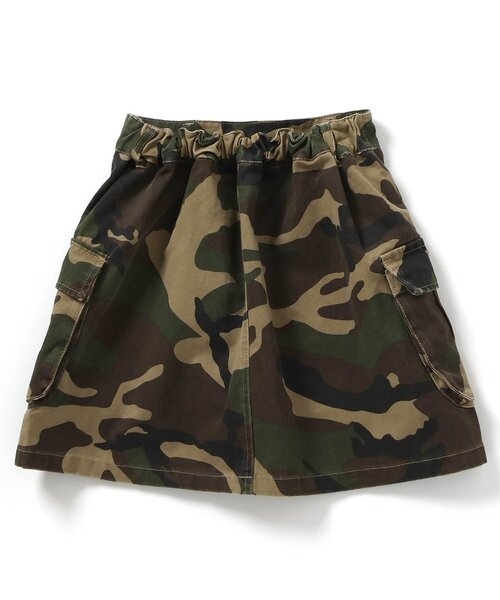 algy（アルジー）の「カーゴ台形スカパン（スカート・キッズ・カーキ/サックスブルー/ブラック/ベージュ・XX-SMALL/X-SMALL/MEDIUM/SMALL）」の20枚目の写真